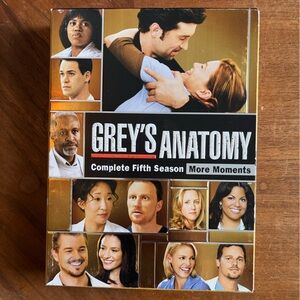 Grey's Anatomy: Complete Fifth Season - More Moments (Gold/Black)